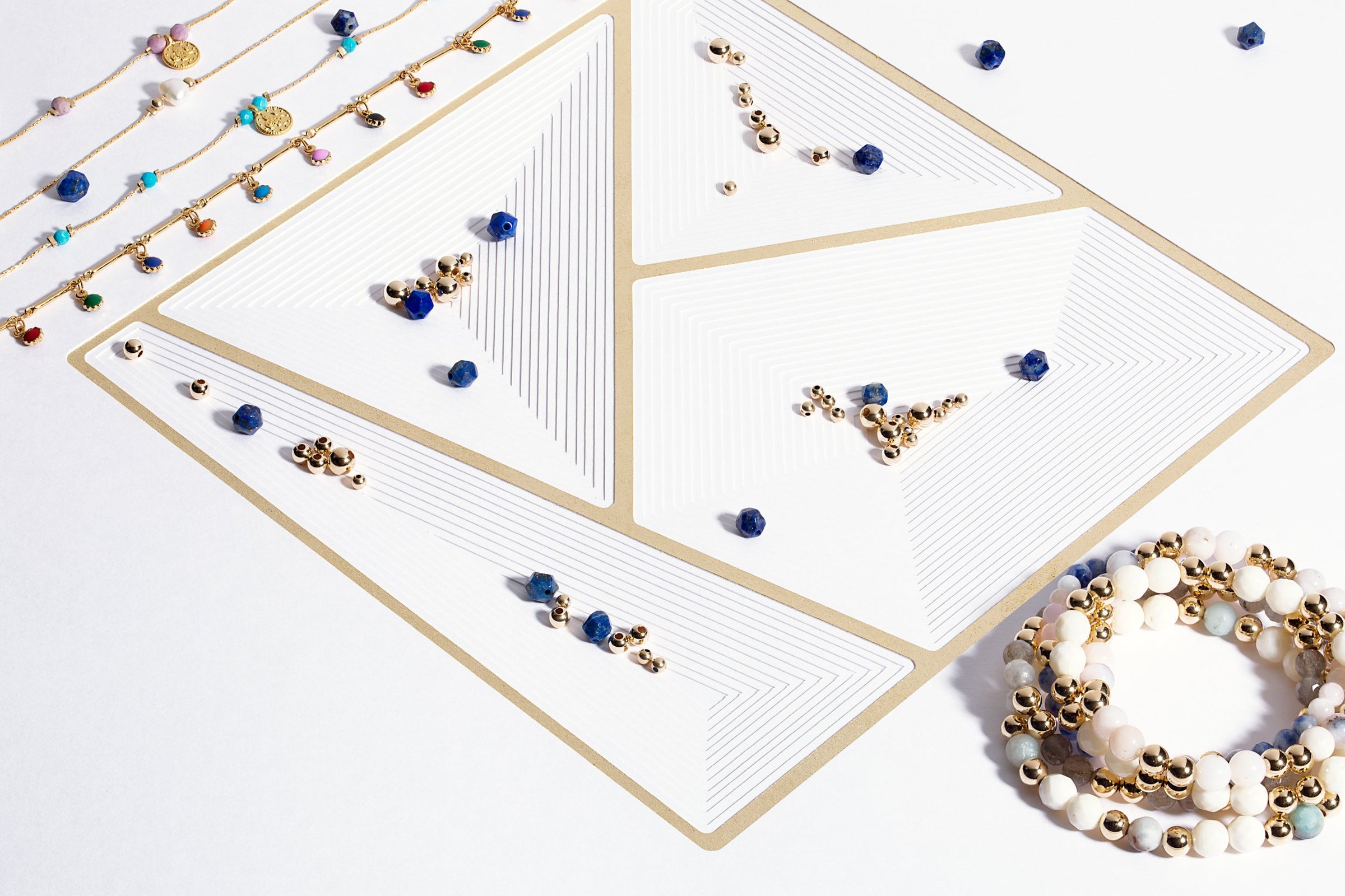 Olivia Le bracelet collection product shot for homepage