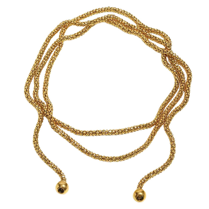 Sadie Textured Rope Chain Necklace
