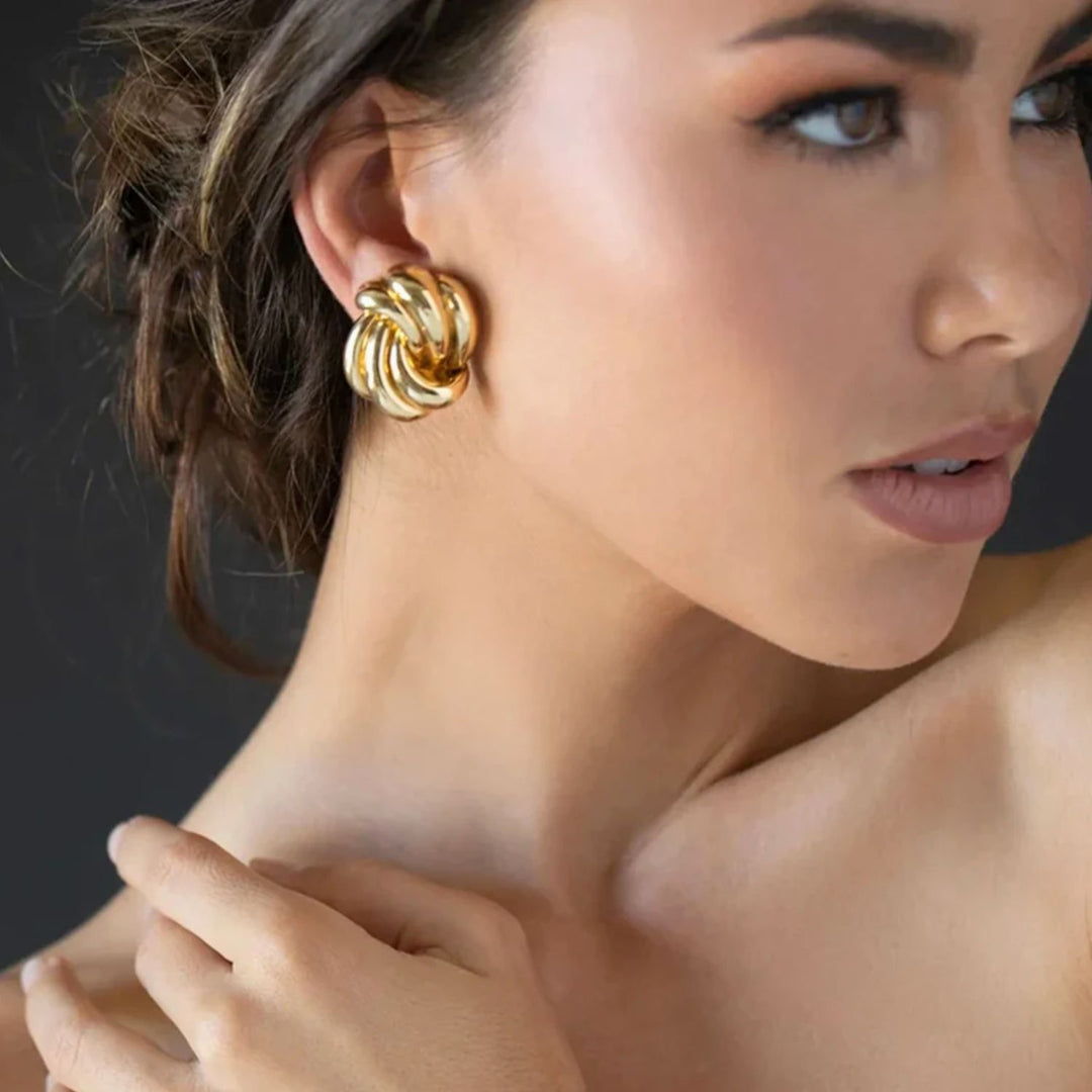 Madelyn Luxe Knot Earrings