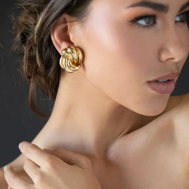 Madelyn Luxe Knot Earrings