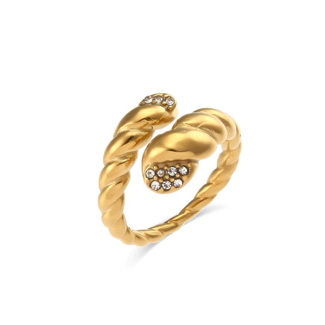 Cleo Snake Ring