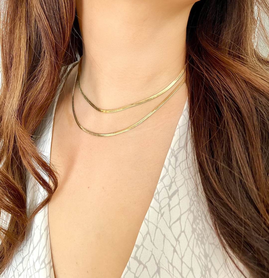 Sahira Herringbone Necklace