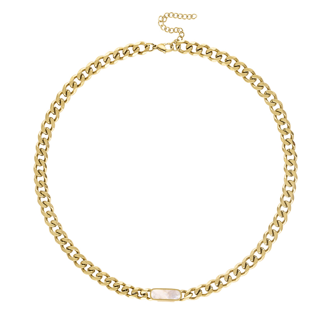 Tessa Cuban Chain Necklace