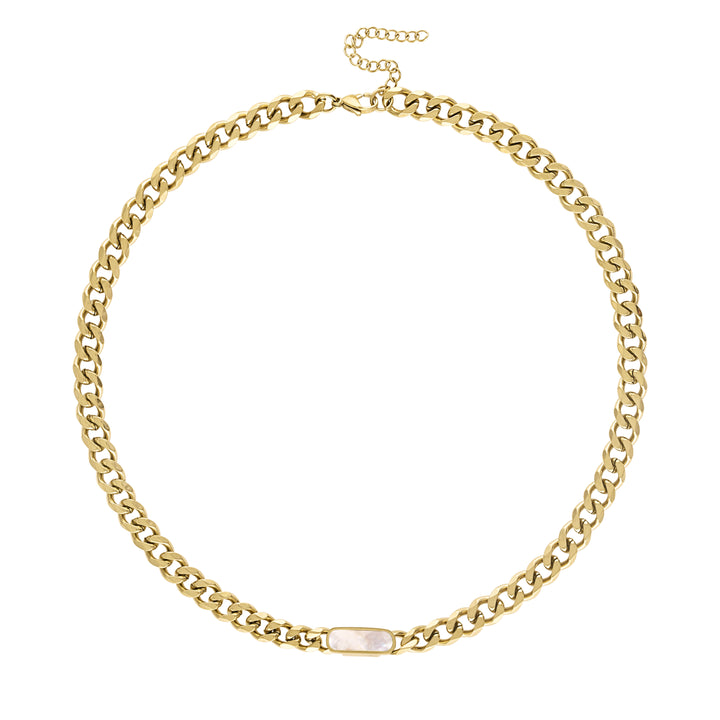 Tessa Cuban Chain Necklace