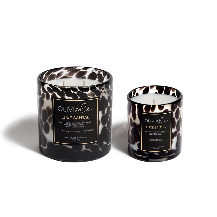 Olivia Le Sage Lavender Leopard candle