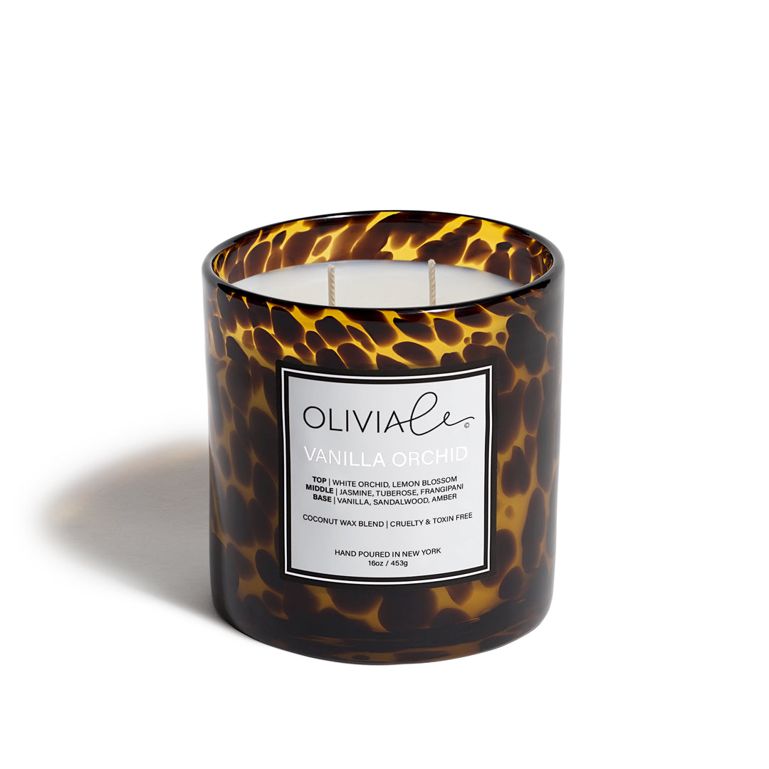 Olivia Le Vanilla Orchid Tortoise candle