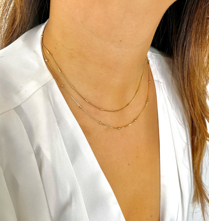Ella Mini Ball Chain Necklace